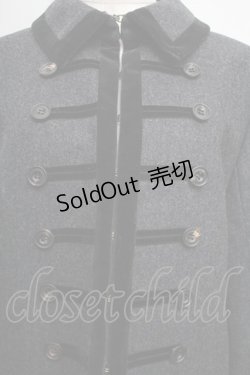 画像3: Jane Marple / ベロアジャケット  黒 S-25-12-21-065-JM-JA-AS-ZS