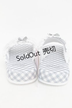 画像3: m petit by misako / マイメロディクロミスリッパ  黒 S-25-12-21-014-LO-ZA-AS-ZS