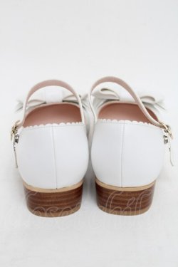 画像3: BABY,THE STARS SHINE BRIGHT / リルリボンワンストラップシューズ  白 S-25-12-21-016-BA-SH-AS-ZS