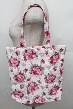 画像1: BABY,THE STARS SHINE BRIGHT / シュガーブーケ〜永遠の乙女の憧れ〜トートバッグ  白 S-25-12-21-018-BA-BG-AS-ZS