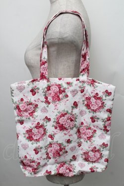 画像2: BABY,THE STARS SHINE BRIGHT / シュガーブーケ〜永遠の乙女の憧れ〜トートバッグ  白 S-25-12-21-018-BA-BG-AS-ZS