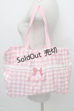 画像1: Shirley Temple / エコバッグ  ピンク S-25-12-21-019-ET-BG-AS-ZS