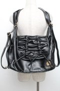 m petit by misako / 2WAYバッグ  黒 S-25-12-21-024-LO-BG-AS-ZS