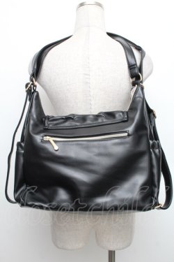 画像2: m petit by misako / 2WAYバッグ  黒 S-25-12-21-024-LO-BG-AS-ZS