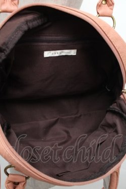 画像4: axes femme / 花柄合皮ボストンバッグ  アワピンク S-25-12-21-027-AX-BG-HR-ZS