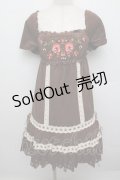 LIZ LISA / お花刺繍チュニック  ブラウン S-25-12-23-027-LO-OP-HR-ZS