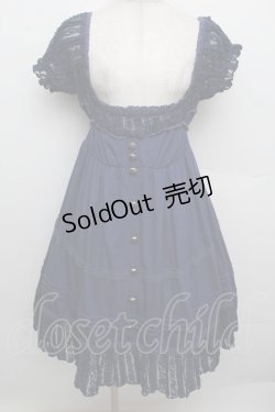 画像1: LIZ LISA / レースチュニック  青 S-25-12-23-029-LO-TO-HR-ZS