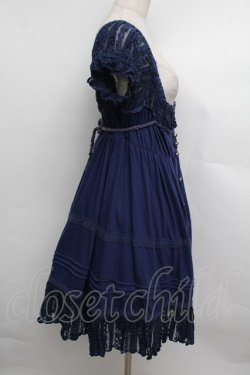 画像2: LIZ LISA / レースチュニック  青 S-25-12-23-029-LO-TO-HR-ZS