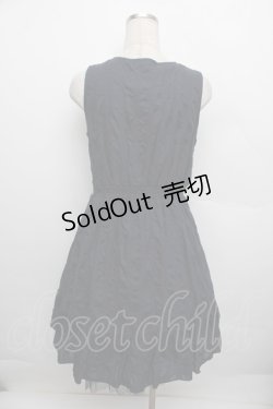 画像2: axes femme / コットン刺繍ワンピース  紺 S-25-12-23-030-AX-OP-HR-ZS