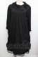 画像1: axes femme / 2wayタートルカットソーワンピ  黒 S-25-12-23-033-AX-OP-HR-ZS (1)