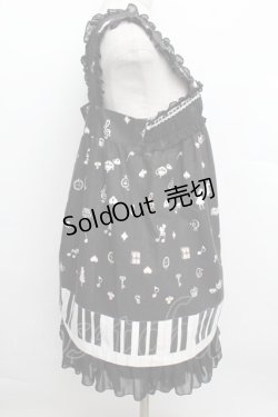 画像2: PEACE NOW / アリスptチュニック  黒 S-25-12-23-037-PU-OP-HR-ZS