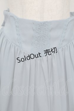 画像4: axes femme Kawaii / ヴィンテージシフォンスカート  ブルー S-25-12-23-039-AX-SK-AS-ZS