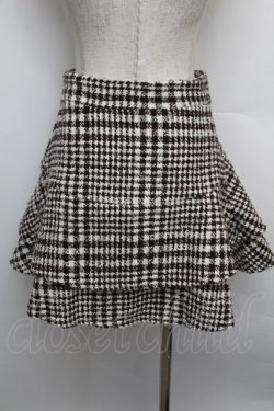 画像1: An MILLE / ツイードデザインスカート  ブラウン S-25-12-23-042-EL-SK-AS-ZS