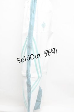 画像2: AdaNous / Guardian Jersey Bottom  白ｘグリーン S-25-12-23-046-PU-JA-HR-ZS