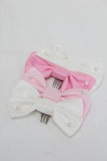 画像2: Angelic Pretty / カラフルツインコーム  ピンク S-25-12-23-052-AP-AC-HR-ZS (2)