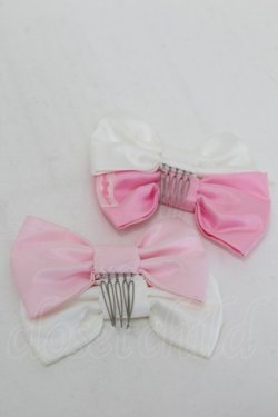 画像3: Angelic Pretty / カラフルツインコーム  ピンク S-25-12-23-052-AP-AC-HR-ZS