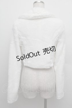 画像2: LIZ LISA / ファーボレロ  白 S-25-12-23-001-LO-TO-HR-ZS