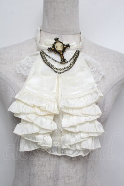 画像1: Ozz oneste / クロスカメオレースジャボタイ  キナリ S-25-12-23-059-OO-ZA-HR-ZS