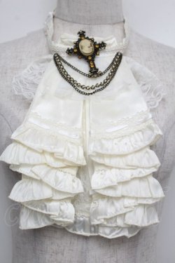 画像3: Ozz oneste / クロスカメオレースジャボタイ  キナリ S-25-12-23-059-OO-ZA-HR-ZS