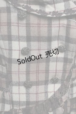 画像4: axes femme / ウールチェックジャケット  ベージュ S-25-12-23-008-AX-CO-HR-ZS