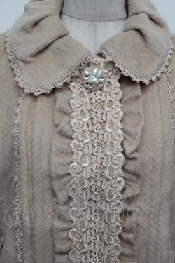 画像4: axes femme / レースショートコート  ベージュ S-25-12-23-009-AX-JA-HR-ZS