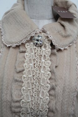 画像4: axes femme / レースショートコート  ベージュ S-25-12-23-010-AX-JA-HR-ZS