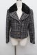 画像1: Jane Marple / ウールチェックジャケット  グレー S-25-12-23-015-JM-JA-AS-ZS (1)