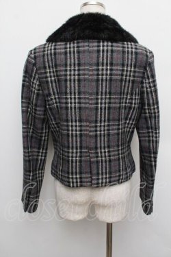 画像3: Jane Marple / ウールチェックジャケット  グレー S-25-12-23-015-JM-JA-AS-ZS