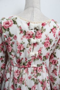 画像3: LIZ LISA / ローズ柄チュニック  白ｘピンク S-25-12-23-017-LO-TO-HR-ZS
