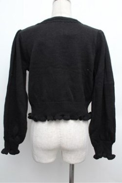 画像2: axes femme kawaii / フラッフィベアニットカーデ  グリーン S-25-12-24-035-AX-TO-AS-ZS