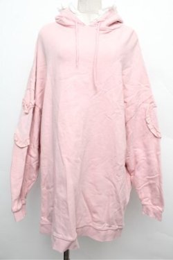 画像1: Candy Stripper / ハートパーカー  ピンク S-25-12-24-037-PU-TO-AS-ZS