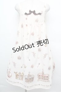 Innocent World / King of Lolitaジャストウエストジャンパースカート  オフ S-25-12-24-039-IW-OP-AS-ZS