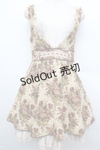 axes femme / ゴブランジャンドレ  ベージュ S-25-12-24-041-AX-OP-HR-ZS