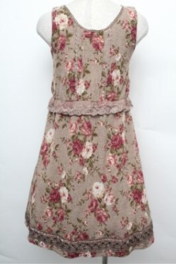 画像2: axes femme / ジャンドレレイヤード風チュニック  ベージュ S-25-12-24-043-AX-OP-HR-ZS