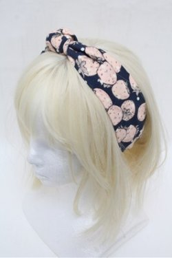 画像1: Franche Lippee / ごろごろいちご柄リボンヘアバンド   S-25-12-24-005-LO-ZA-HR-ZS