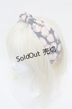画像1: Franche Lippee / ごろごろいちご柄リボンヘアバンド   S-25-12-24-005-LO-ZA-HR-ZS