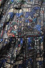 画像5: Jane Marple / Grimm stained glassピューリタンドレス  黒 S-25-12-24-054-JM-OP-HR-ZS (5)