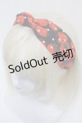Franche Lippee / ごろごろいちご柄リボンヘアバンド   S-25-12-24-006-LO-ZA-HR-ZS