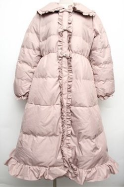 画像1: Maria pipi / パールリボンダウン  ピンク S-25-12-24-059-EL-CO-AS-ZS