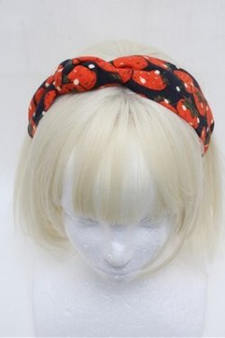 画像3: Franche Lippee / ごろごろいちご柄リボンヘアバンド   S-25-12-24-006-LO-ZA-HR-ZS