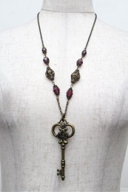 画像1: GOTH / 鍵モチーフネックレス   S-25-12-24-008-GO-TO-HR-ZS