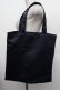 画像2: Maison de FLEUR / ロゴプリントトートバッグ  ネイビー S-25-12-24-009-LO-BG-HR-ZS (2)