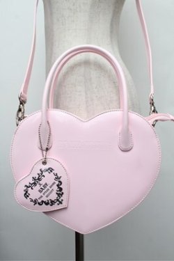 画像1: BABY,THE STARS SHINE BRIGHT / ハートバッグ  ピンク S-25-12-24-014-BA-JA-AS-ZS