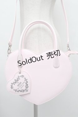 画像1: BABY,THE STARS SHINE BRIGHT / ハートバッグ  ピンク S-25-12-24-014-BA-JA-AS-ZS