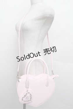 画像2: BABY,THE STARS SHINE BRIGHT / ハートバッグ  ピンク S-25-12-24-014-BA-JA-AS-ZS