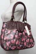 axes femme / ロマンティックローズボストン  ブラウンｘピンク S-25-12-24-016-AX-BG-HR-ZS