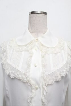 画像4: Innocent World / ロイネブラウス M 白 S-25-12-24-026-IW-BL-AS-ZS