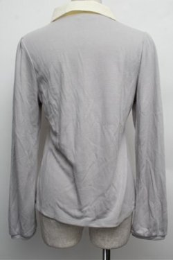 画像2: axes femme / 雪の結晶キラキラプルオーバー  サックス S-25-12-24-028-AX-TO-HR-ZS