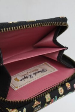 画像3: Franche Lippee / Hobbyroom三つ折り財布  黒 S-25-12-24-003-LO-PA-HR-ZS