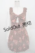 LIZ LISA / ドットローズ切り替えワンピース 0 ブラウン S-25-12-25-035-LO-OP-TK-ZS